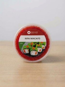 Ікра масаго червона Японський квартал 100 г YK-1086714725 фото